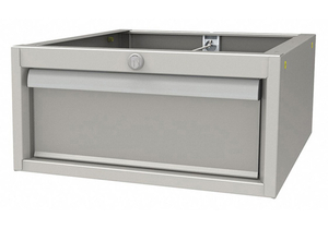 DRAWER 16-3/4W X 19-1/4D X 8H IN GRAY by Lista