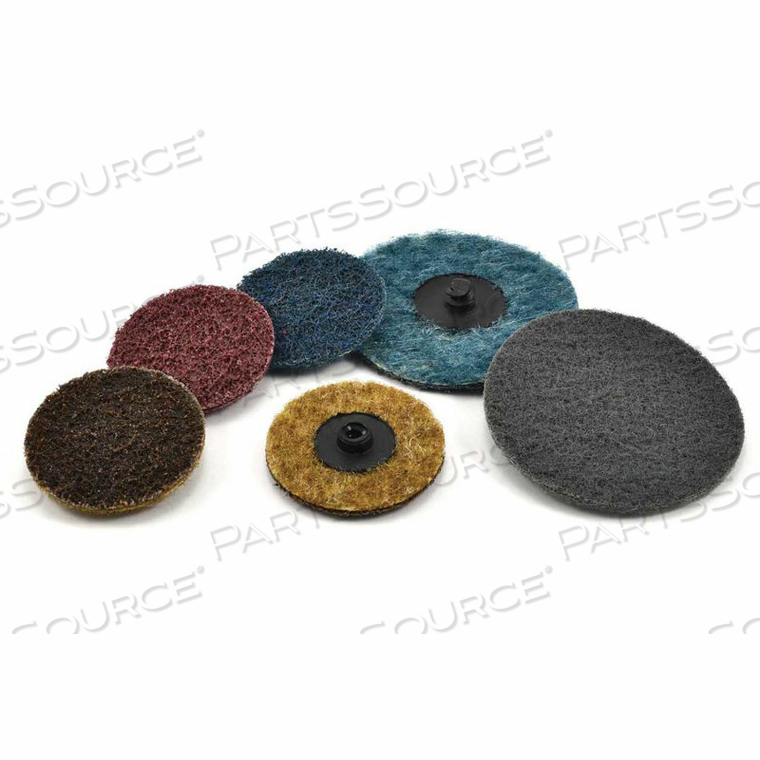 CONDITIONING QC DISC TYPE R 2" ALUMINUM OXIDE MEDIUM 