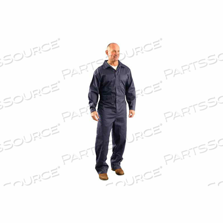 VALUE FLAME RESISTANT COVERALL NAVY, 5XL 