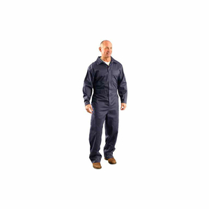 VALUE FLAME RESISTANT COVERALL NAVY, 5XL by Occunomix