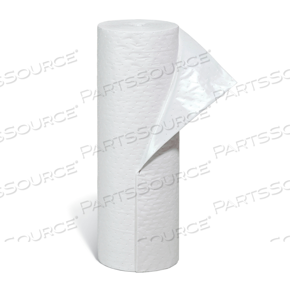 PIG OIL-ONLY ABSORBENT MAT ROLL WITH POLY BACKING by New Pig Corporation PIG OIL-ONLY ABSORBENT MAT ROLL WITH POLY BACKING by New Pig Corporation