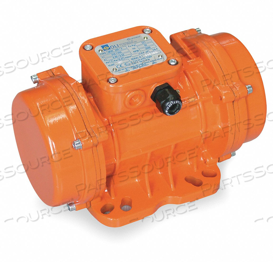 ELECTRIC VIBRATOR 3 PHASE FORCE 712 LB by DAYTON ELECTRIC MANUFACTURING CO ELECTRIC VIBRATOR 3 PHASE FORCE 712 LB by DAYTON ELECTRIC MANUFACTURING CO