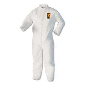 A40 COVERALLS, WHITE, LARGE, 25/CARTON by KleenGuard