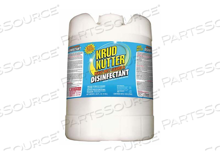 LIQUID DISINFECTANT CLEANER 5 GAL.JUG by Krud Kutter