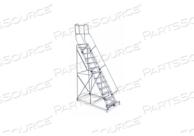 ROLLNG LDR UNASMBLD HNDRL PLTFM 130 IN H by Cotterman