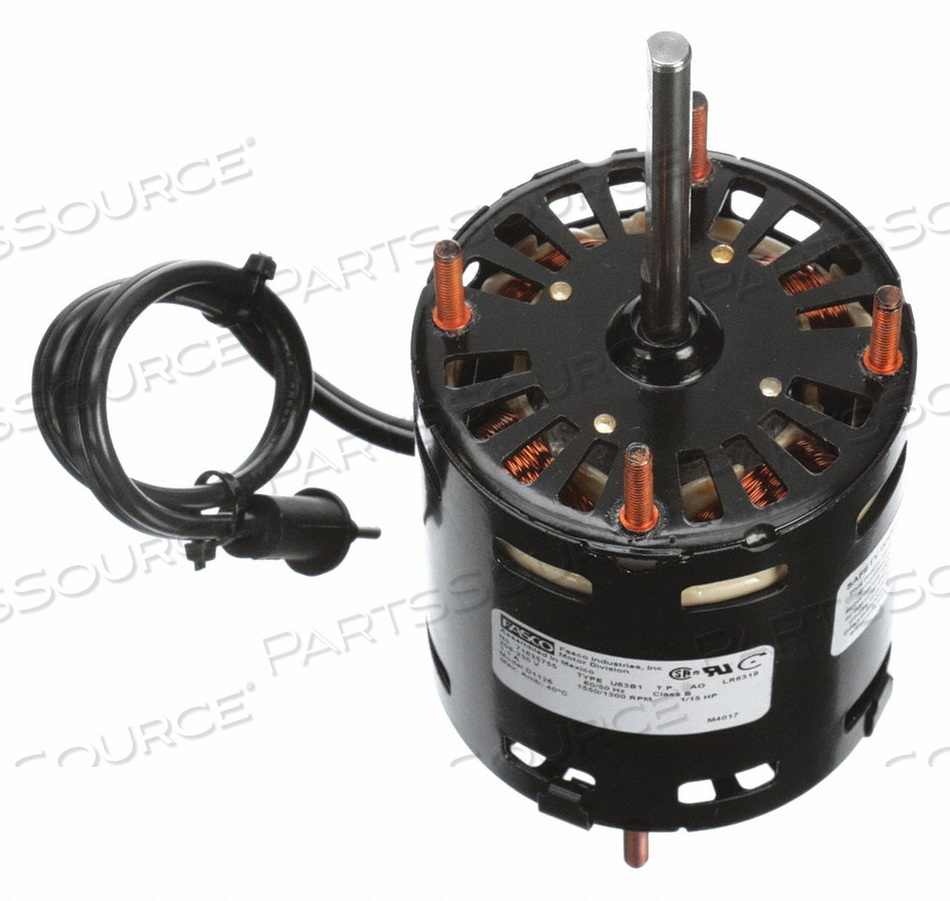 HVAC MOTOR OAO 1/15 HP 1550/1300RPM STUD by Fasco HVAC MOTOR OAO 1/15 HP 1550/1300RPM STUD by Fasco