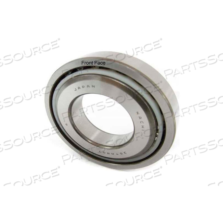 BALL SCREW SUPPORT BEARING, SINGLE, FLUSH GROUND, 20MM BORE, 47MM OD by Nachi America Inc