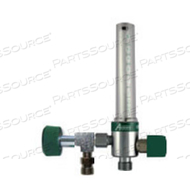 THORPE FLOWMETER, 200 CC, DISS HAND TIGHT, 50 PSI, OXYGEN, BRASS, GREEN by Ohio Medical, LLC