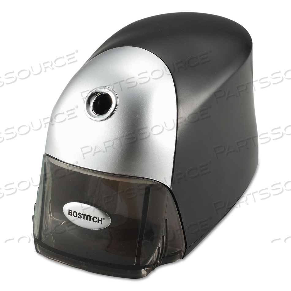 QUIETSHARP EXECUTIVE ELECTRIC PENCIL SHARPENER, AC-POWERED, 4 X 7.5 X 5, BLACK/GRAPHITE by Bostitch
