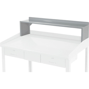 RISER SHELF FOR PUCEL 48"W EXTRA-WIDE SHOP DESK - GRAY by Pucel Enterprises