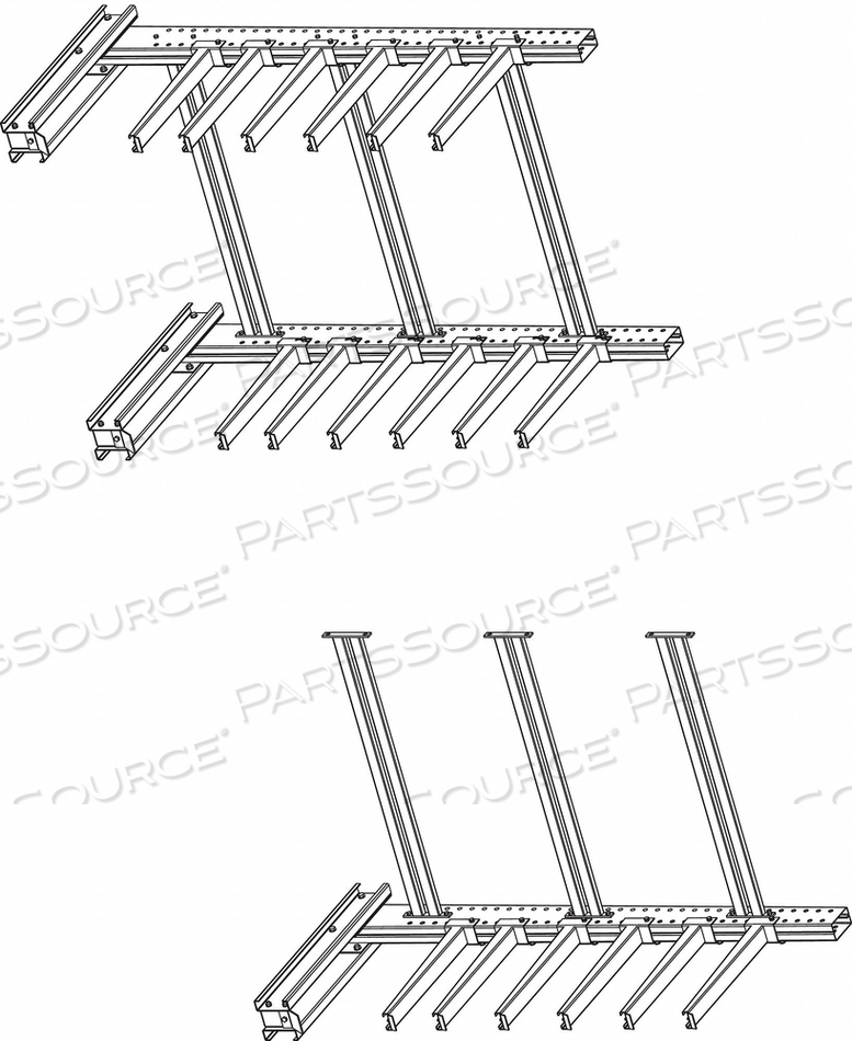 CANTILEVER RACK ADD-ON 10 FT H by Jarke CANTILEVER RACK ADD-ON 10 FT H by Jarke