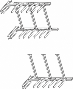 CANTILEVER RACK ADD-ON 10 FT H by Jarke CANTILEVER RACK ADD-ON 10 FT H by Jarke