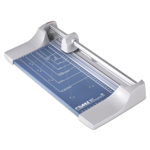 ROLLING/ROTARY PAPER TRIMMER/CUTTER, 7 SHEETS, 12" CUT LENGTH, METAL BASE, 8.25 X 17.38 by Dahle North America