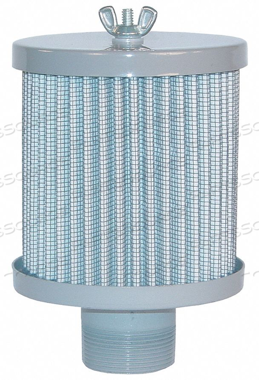 FILTER SILENCER 3/4 MNPT INLET 25 CFM by Solberg FILTER SILENCER 3/4 MNPT INLET 25 CFM by Solberg
