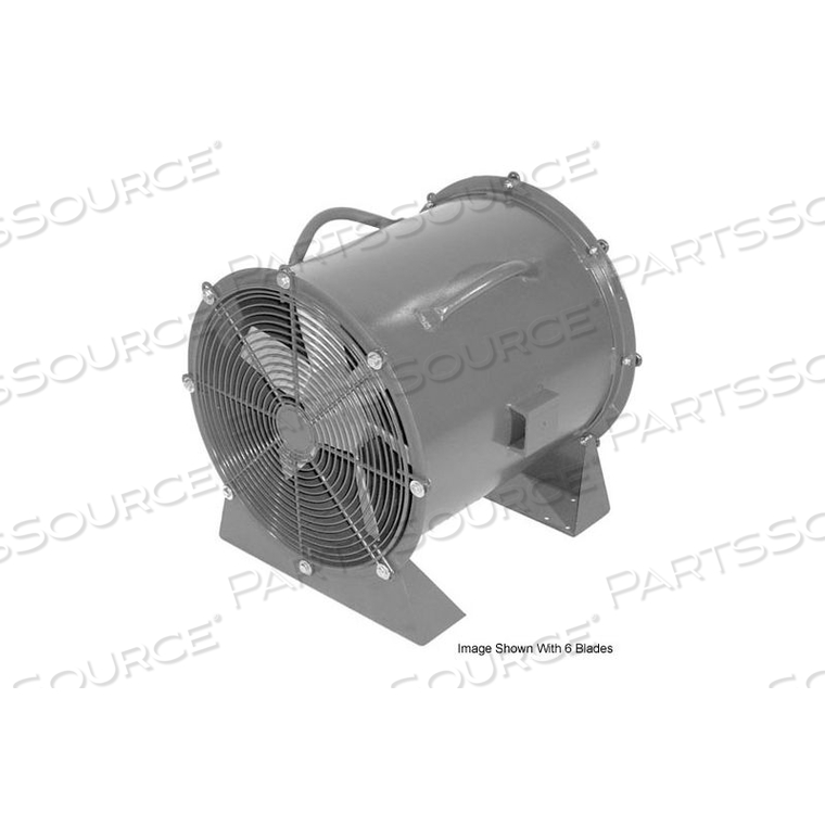 48" TEFC ALUMINUM PROPELLER FAN WITH LOW STAND 10 HP 41000 CFM 