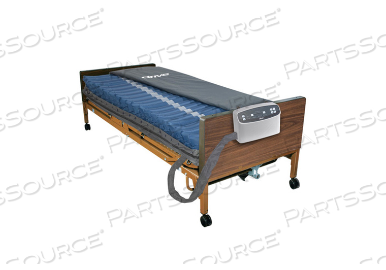 BED MATTRESS SYSTEM, 36IN WIDTH, 8IN HEIGHT, MED-AIRE® PLUS, BLUE, NYLON/POLYURETHANE, 80IN LENGTH, 450LB WEIGHT CAPACITY by Drive/DeVilbiss Healthcare, Inc