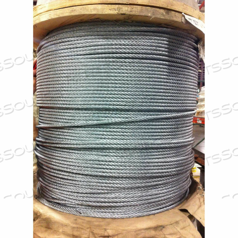 250' 1/16" DIAMETER 7X7 GALVANIZED AIRCRAFT CABLE by Southern Wire 250' 1/16" DIAMETER 7X7 GALVANIZED AIRCRAFT CABLE by Southern Wire