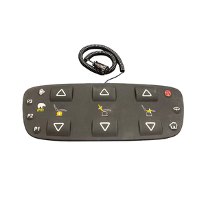 CONTROLLER, 3-FUNCTION (L, B, T), FOOT ACTIVATED, LOW PROFILE, BLACK, RUBBER, PROGRAMMABLE OPERATION TYPE by Medical Technology Industries, Inc. (MTI)