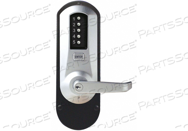 EXIT DEVICE TRIM WITH SINGLE CODE SILVER by Simplex Inc.