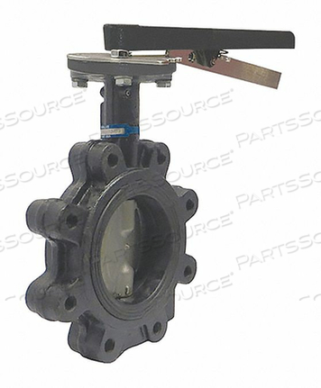 BUTTERFLY VALVE LUG 5 IN CI BUNA LINER by Milwaukee Valve