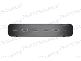UNIVERSAL SECURE DUAL-HEAD, 2ND GENERATION, KVM / AUDIO SWITCH, 4 X KVM / AUDIO, 1 LOCAL USER, DESKTOP, TAA COMPLIANT by Belkin