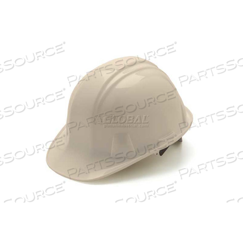 WHITE CAP STYLE 4 POINT RATCHET SUSPENSION HARD HAT by Pyramex