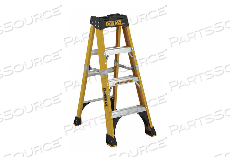 STEPLADDER FIBERGLASS 4 FT H 375 LB CAP by DeWalt STEPLADDER FIBERGLASS 4 FT H 375 LB CAP by DeWalt