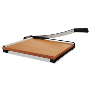 SQUARE COMMERCIAL GRADE WOOD BASE GUILLOTINE TRIMMER, 15 SHEETS, 15" CUT LENGTH, 15 X 15 by X-Acto