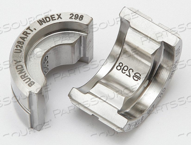 CRIMPING DIE U STYLE 12 TONS 300 KCMIL by Burndy CRIMPING DIE U STYLE 12 TONS 300 KCMIL by Burndy