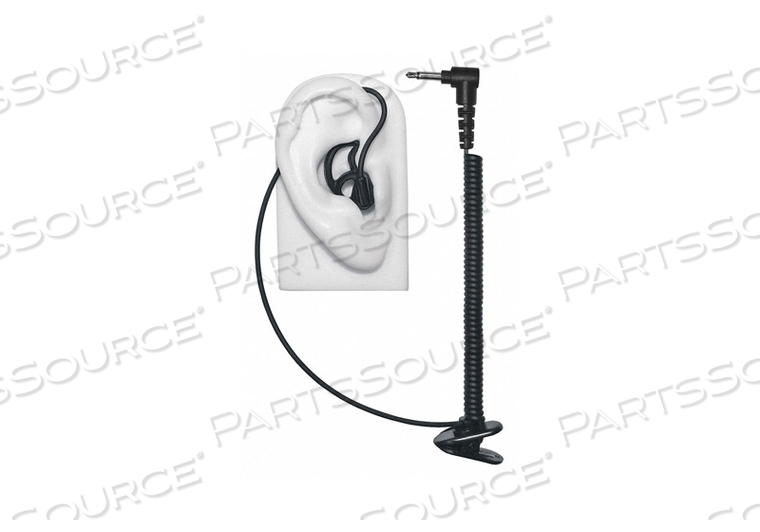 MICRO SOUND EARPIECE, 1A TUBELESS, LISTEN ONLY, 3.5MM, BLACK by Earphone Connection MICRO SOUND EARPIECE, 1A TUBELESS, LISTEN ONLY, 3.5MM, BLACK by Earphone Connection
