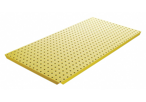 PEGBRD PANEL 16 RND HOLE YELLOW PK2 by Syr-Tech