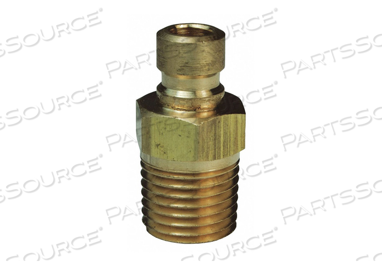 CM-SERIES BR MNPTF 1/4 PLUG 1/4 by Dixon Valve and Coupling