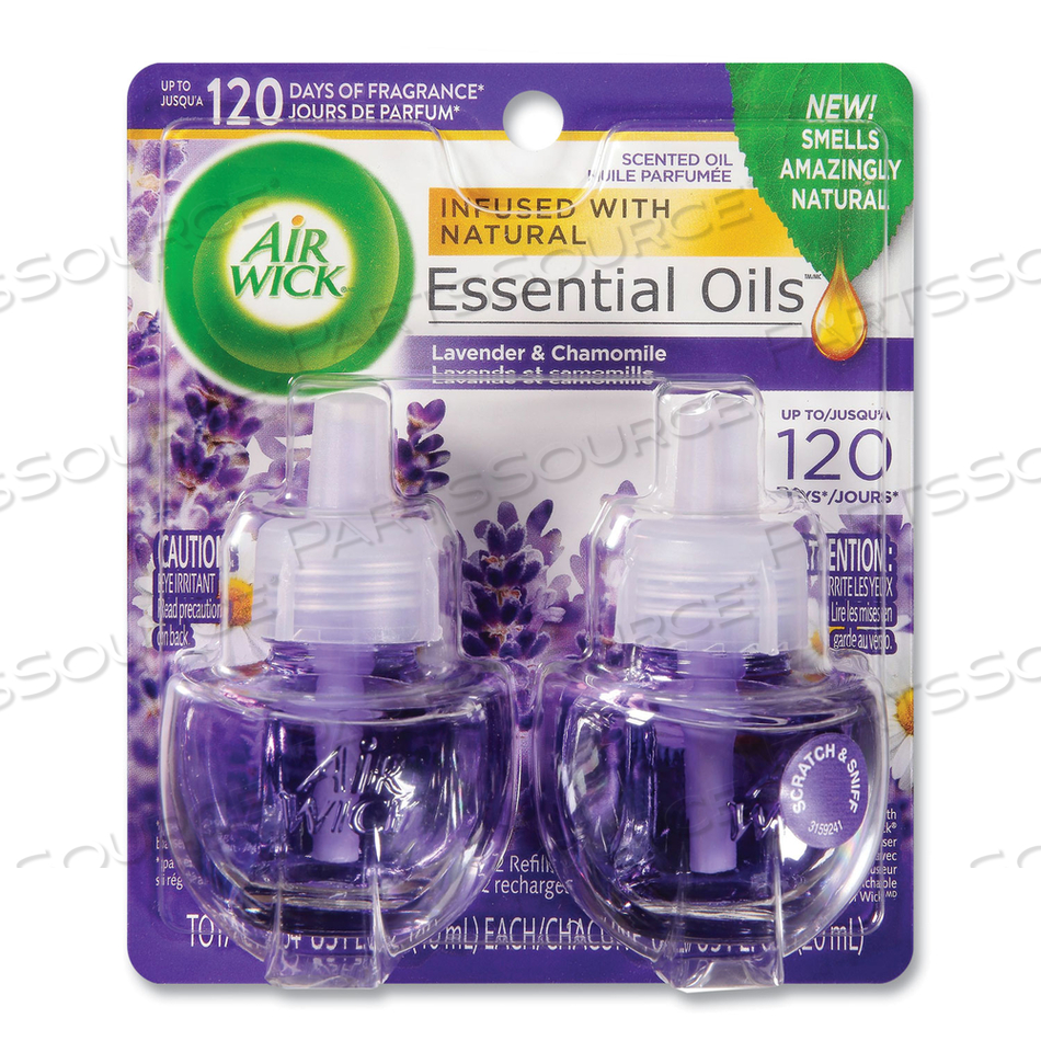 SCENTED OIL REFILL, LAVENDER AND CHAMOMILE, 0.67 OZ by Air Wick SCENTED OIL REFILL, LAVENDER AND CHAMOMILE, 0.67 OZ by Air Wick