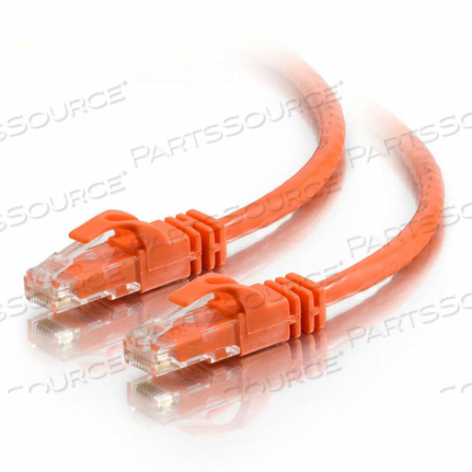 CABLE, 5.3 MM DIA, 24 AWG CABLE, PVC JACKET, ORANGE, RJ-45 MALE, RJ-45 MALE, CAT-5E CATEGORY, MEETS EIA/TIA, ROHS, 4 FT, 0.111 LB by Legrand AV (C2G) CABLE, 5.3 MM DIA, 24 AWG CABLE, PVC JACKET, ORANGE, RJ-45 MALE, RJ-45 MALE, CAT-5E CATEGORY, MEETS EIA/TIA, ROHS, 4 FT, 0.111 LB by Legrand AV (C2G)