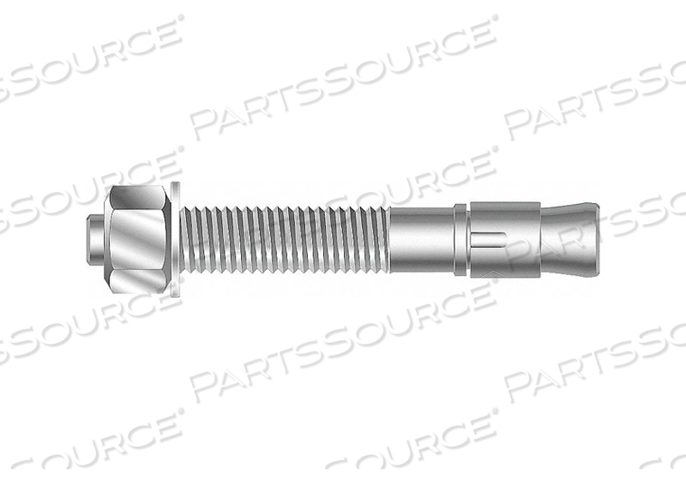WEDGE ANCHOR DIA.1/2 SS LN.7 PK150 by MKT Fastening WEDGE ANCHOR DIA.1/2 SS LN.7 PK150 by MKT Fastening