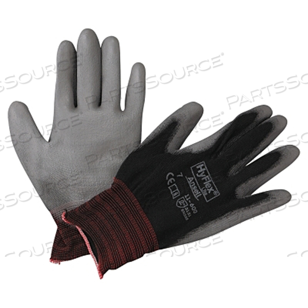 11-600 PALM-COATED GLOVES, SIZE 7, BLACK by Ansell Healthcare
