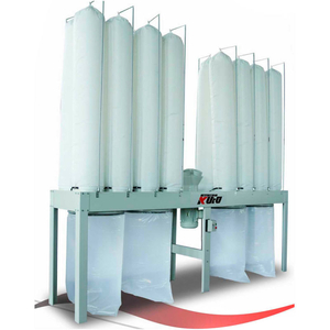 KUFO SECO 10HP 3 PHASE VERTICAL BAG DUST COLLECTOR - by Air Foxx