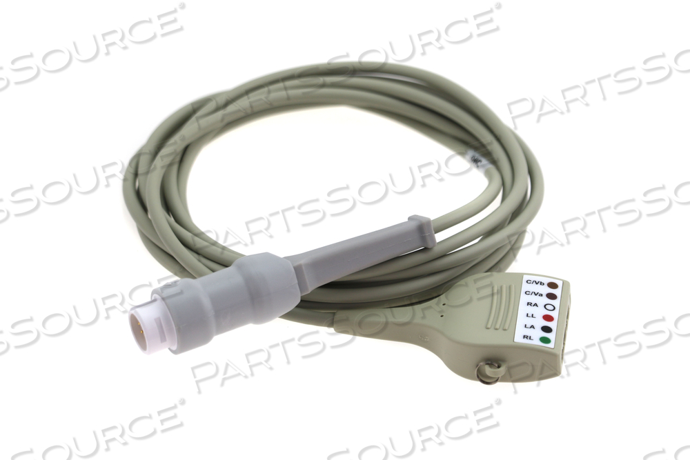 ECG MONITORING CABLE, 3-LEAD, PHILIPS MONITOR TO 3M UNIVERSAL YOKE, WITH YOKEMATE LWS® TO 12-PIN AAMI by Solventum Corporation