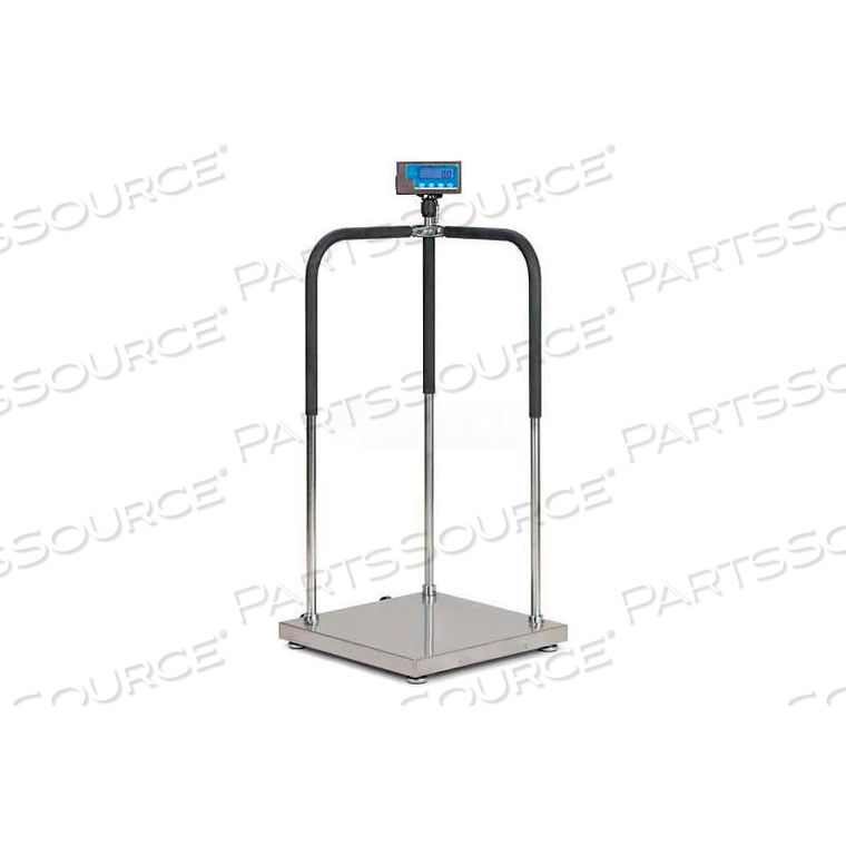 MS140-300 PORTABLE MEDICAL ELECTRONIC PHYSICIAN SCALE, 660LB X 0.2LB, 20-1/2" X 20-1/2" by Brecknell