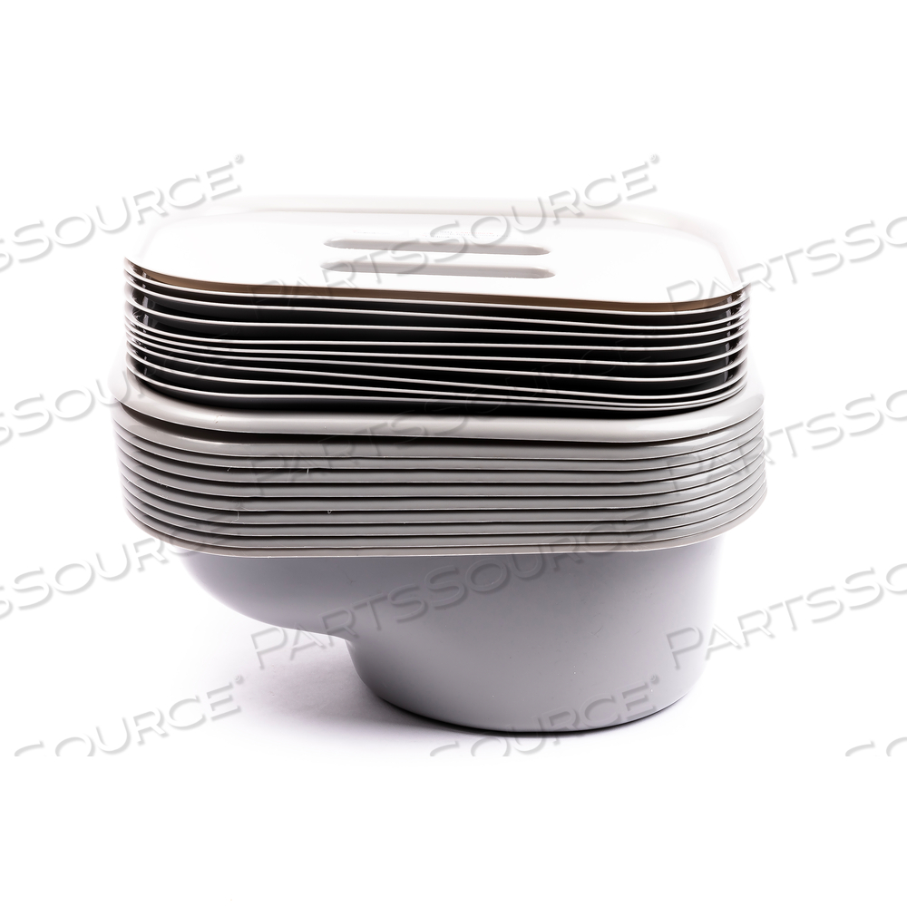 COMMODE BUCKET WITH LID - 7 QT by Cardinal Health 200, LLC