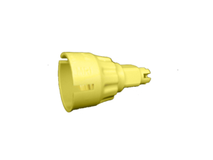 KEYED FILLER ADAPTER, YELLOW by Draeger Inc.