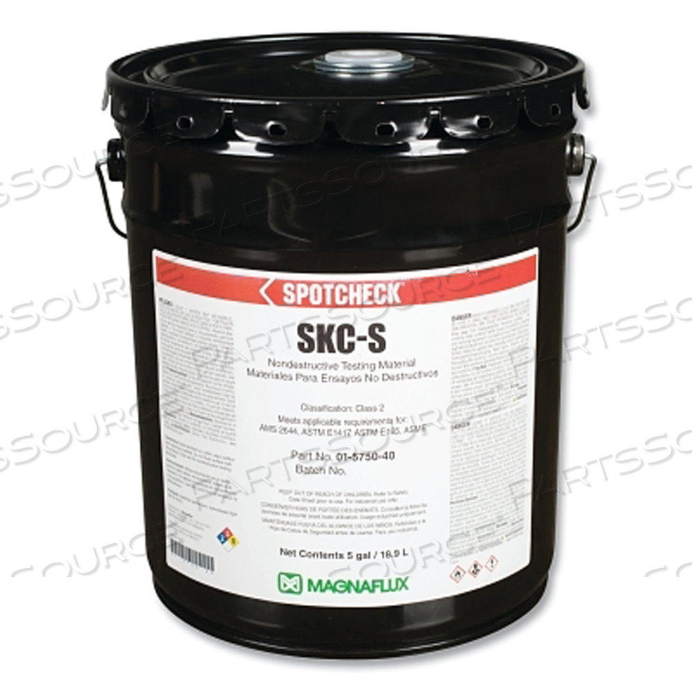 SPOTCHECK SKC-S, CLEANER/REMOVER, DRUM, 55 GAL by Magnaflux SPOTCHECK SKC-S, CLEANER/REMOVER, DRUM, 55 GAL by Magnaflux