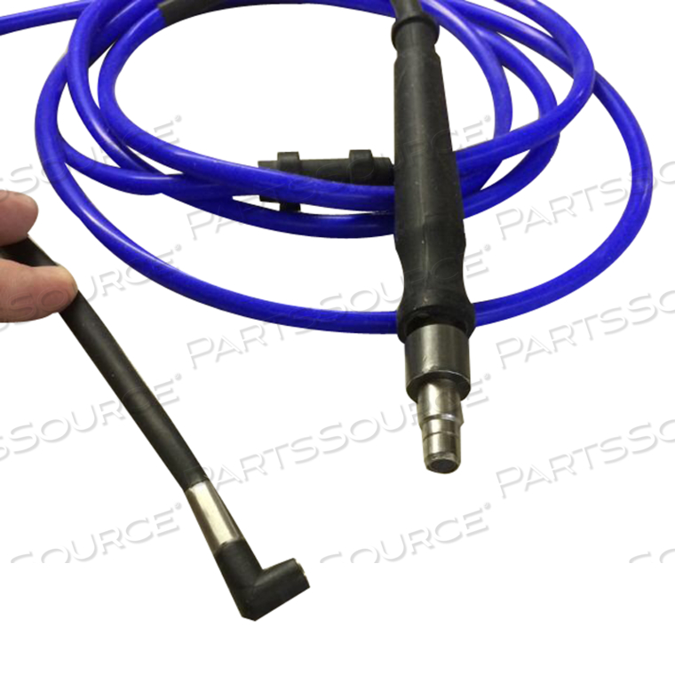 OPTICAL CABLE, 5 MM, TRANSLUCENT BLUE 