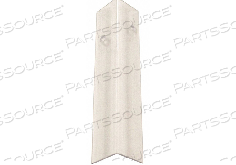CORNER GUARD CLEAR DRILLED 2-1/2X96 IN. by Pawling Corp