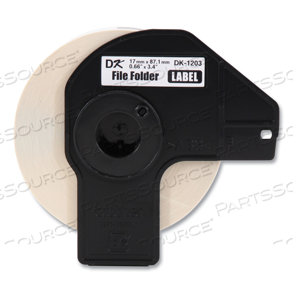 DIE-CUT SHIPPING LABELS, 2.4 X 3.9, WHITE by Brother DIE-CUT SHIPPING LABELS, 2.4 X 3.9, WHITE by Brother