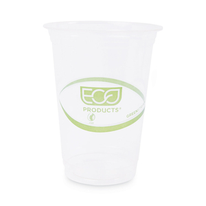 GREENSTRIPE RENEWABLE AND COMPOSTABLE COLD CUPS, 16 OZ, CLEAR, 50/PACK, 20 PACKS/CARTON by Eco-Products