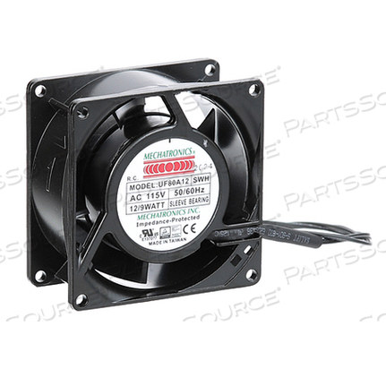 FAN, AXIAL, 115V, 3-1/8"SQ 