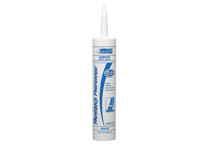 CAULK LATEX 10 OZ CARTRIDGE WHITE by White Lightning