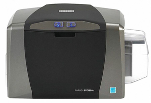 ID CARD PRINTER BLACK/GRAY FOR PC OR MAC by Baumgartens