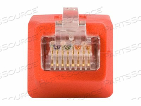 CAT 6 GIGABIT CROSSOVER ADAPTER - CROSSOVER ADAPTER - RJ-45 (M) TO RJ-45 (F) - CAT 6 - RED by StarTech.com Ltd.